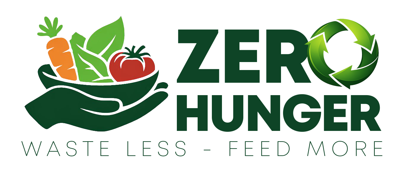 Zero Hunger Horizontal Tagline Logo